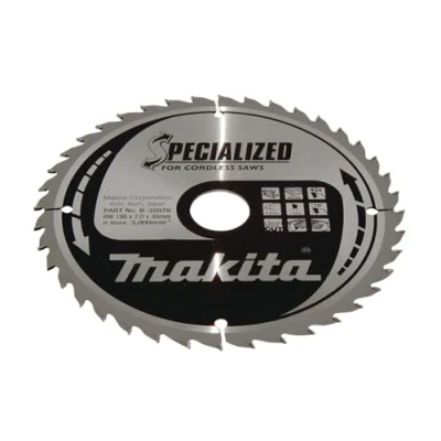 Image of Makita B 32976 Specialized Blade for Cordless Saws 190x30x40T