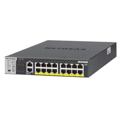 Image of NETGEAR M4300 16X Managed Switch APS299W PSU (XSM4316PA), Black