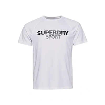 Image of Superdry Men&#039;s Sports T Shirt, Optic, M