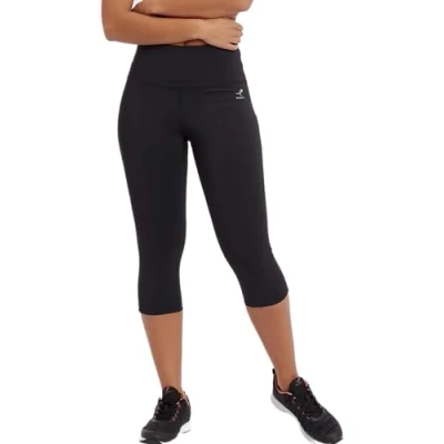 Image of Energetics Women&#039;s Kapance 3/4 Leggings, Black, S