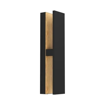 Image of EGLO LED outdoor wall light Costorio, indirect, black