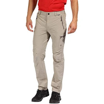Image of Regatta Men&#039;s Highton Trs Hiking Pants, Parchment, 38 UK