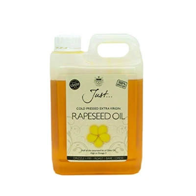 Image of Just Rapeseed Oil British Cold Pressed Extra Virgin Culinary (1.75 Litre)