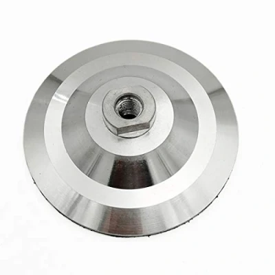 Image of SHDIATOOL Aluminum Backer pad 5 Inch Hook and Loop Backing M14 Arbor