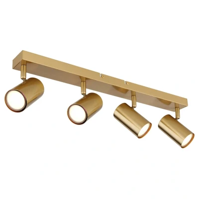 Image of Robby Ceiling Spotlight Bar Nickel Matt 3x GU10