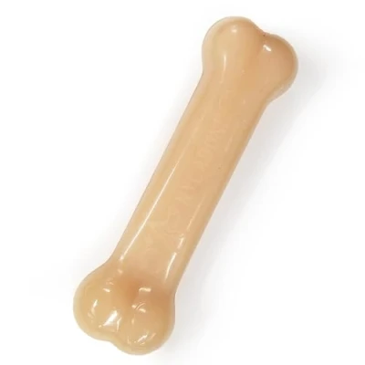 Image of Nylabone Dura Chew Extreme Tough Dog Toy, Original Flavour, Medium, for Dogs Up to 16 kg,White