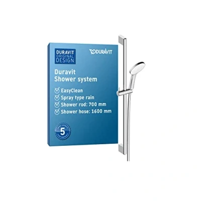 Image of Duravit UV0680001010 Universal Shower System, Chrome/White