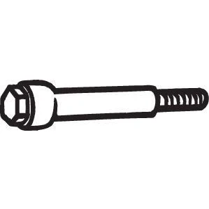 Image of 91512792 Bolt, exhaust system BOSAL 258 793 M7 67mm PEUGEOT: 205 II Hatchback, CITROËN: BX Hatchback