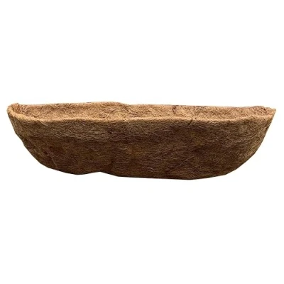Image of Selections Extra Deep Garden Co Wall Basket Planter Coco Trough Liner 60cm