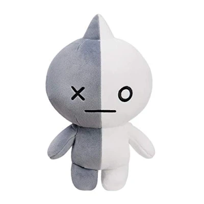 Image of AURORA BT21 Official Merchandise, Van Soft Toy, Medium, 61323, Grey &amp; White