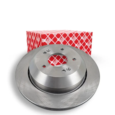 Image of 58411C5700 Brake disc FEBI BILSTEIN 108676 Rear Axle 314mm 18mm 5 Hole 114,3mm internally vented Coated KIA: SORENTO 3, Sportage IV