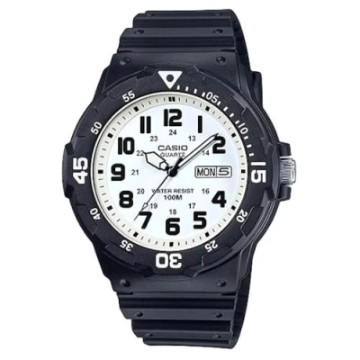 Image of Casio mrw 200h 7 Wristwatch, for Men, Colour Black and White
