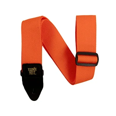 Image of Ernie Ball Polypro Guitar Strap, Orange