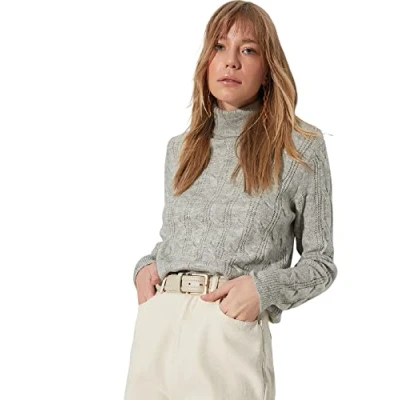 Image of Trendyol Sweater Gray Regular
