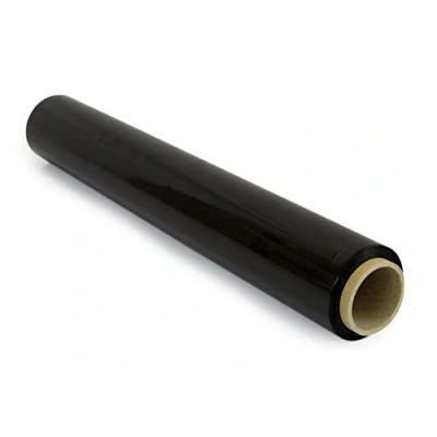 Image of OFITURIA Packing Film 50 cm Wide and Stretchable Up to 300 Metres Length Manual Elastic Roll for Industrial Packaging (Black, 1)