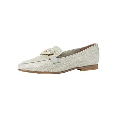 Image of Tamaris Women&#039;s Damen 1 24209 28 Loafer, SAGE Woven, 4 UK