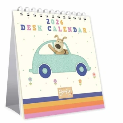 Image of Boofle Easel Desk Calendar 2026