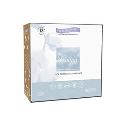 Image of Protect A Bed Cotton Cool 100% Waterproof Mattress Protector Single (90 x 190 cm)