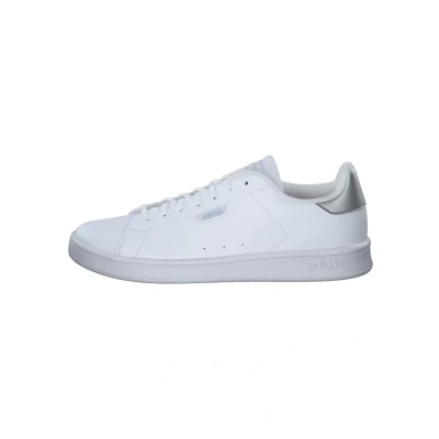 Image of adidas Women&#039;s Urban Court Shoes, FTWR White/Silver met./Silver met, 5.5 UK