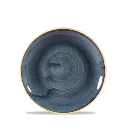 Image of Churchill Stone Cast Blueberry Evolve Coupe Plate 16.5 cm Pack of 12)