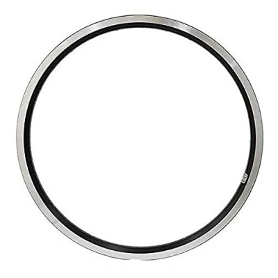 Image of Brompton BLACK 16 x 1 3/8&quot; single wall angle drilled wheel rim 28 hole ELECTRIC BIKES ONLY