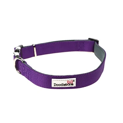 Image of Doodlebone Padded Collar, Violet, 3 6