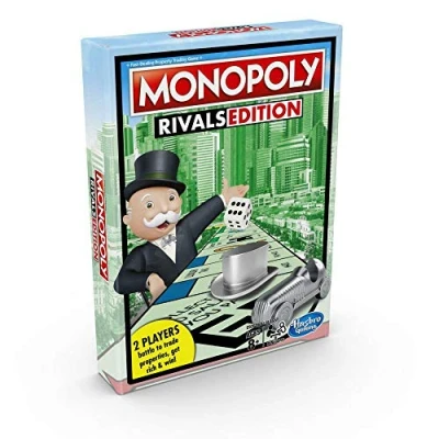 Image of Monopoly Rivals Edition 2 Player Game Hasbro Gaming New Factory Sealed