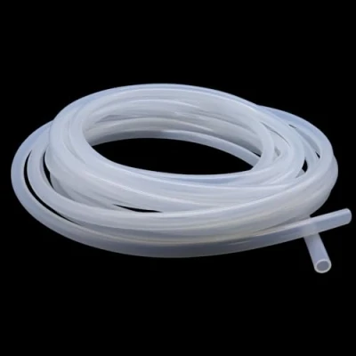 Image of iMeistek Silicone Tube 15mm ID x 18mm OD 6 Meters, Flexible Food Grade Hose Tubing Water Air Pipe Transparent