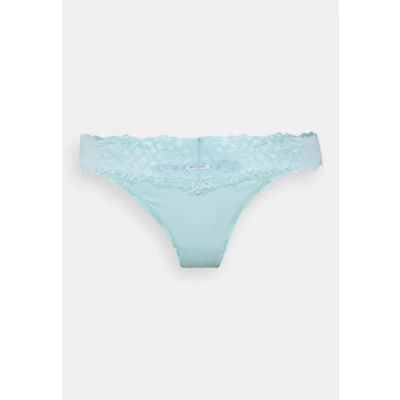 Image of Calvin Klein Underwear Attraction Coordinate Thong Thong, Women&#039;s, Size: Small, Ether
