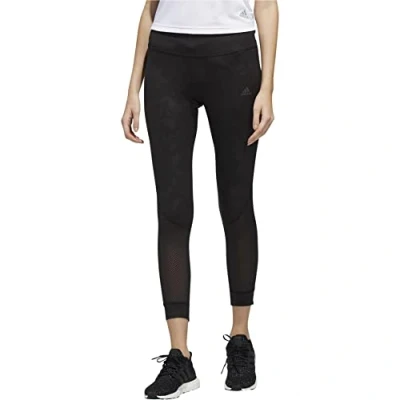 Image of adidas Own The Run Tgt Women&#039;s Tights Black