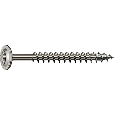 Image of Spax Woodworking Screws, Stainless Steel, 257000800805