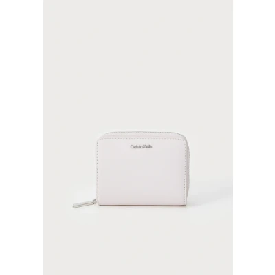 Image of Calvin Klein MUST ZIP Around FLAP Wallet, Women&#039;s, Size: One Size, Orchid ice