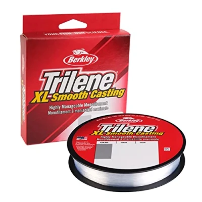 Image of Berkley Trilene® XL®, Clear, 30lb 13.6kg, 250yd 228m Monofilament Fishing Line, Suitable for Freshwater Environments