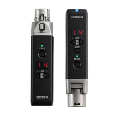 Image of BOSS Wl 30Xlr Wireless Microphone System Premium Battery Powered Receiver And Transmitter for Ultra Low Latency Audio, Up To 230 Feet