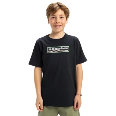 Image of Quiksilver Short Sleeved T Shirt EV Sun Dagger SS YTH Youth Black 16