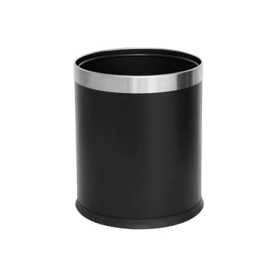 Image of Corby Thornton 9L Double Layer Waste Bin Black