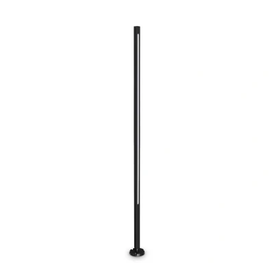 Image of JEDI 160cm LED Outdoor Bollard Black, 3000K, IP65, Non Dim
