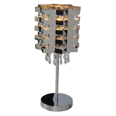 Image of Kristallo Table Lamp Chrome 1xE27