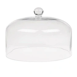 Image of Olympia Glass Cake Stand Dome