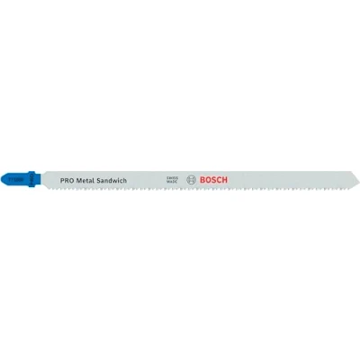 Image of Bosch 3x Jigsaw Blade T 718 BF Metal Sandwich (for Sandwhich Materials, Accessories Jigsaw)