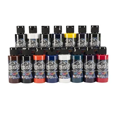 Image of Airbrush Paint Wicked Detail Set Dru Blair 17 x 60ml #W112 00