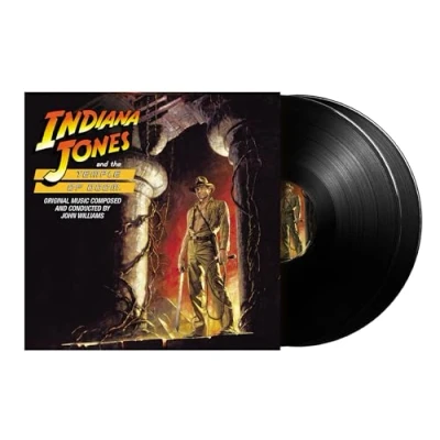 Image of John Williams (Composer) Indiana Jones And The Temple Of Doom 180 Gram Sealed 2024 UK 2 LP vinyl set 050087550431