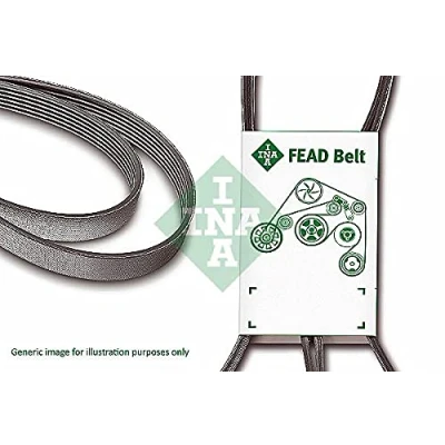 Image of 045903137A, 045903137D V ribbed belt INA FB 6PK995 995mm 6 VOLKSWAGEN: Polo IV Hatchback, Lupo / 3L, Fox HONDA: CIVIC 7 Hatchback