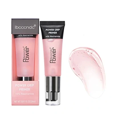 Image of Hydrating Face Primer, Evens Skin, Grips Makeup, Moisturizes Primes, Perfect Gel Based, Primer Makeup for Long Lasting, Smoothing Foundation (Pink)