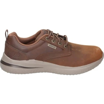Image of Skechers USA Men&#039;s DELSON 3.0 GLAVINE Sneaker, Brown, 10.5 UK