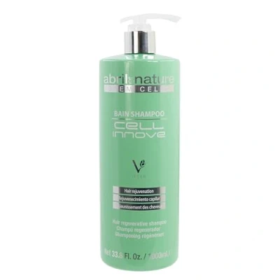 Image of abril et nature Cell Innove Professional Hair Shampoo Youthful, Healthy, and Shiny Appearance Treatment with Plant Stem Cells Regenerates Rejuvenates the Fiber 1000 ml