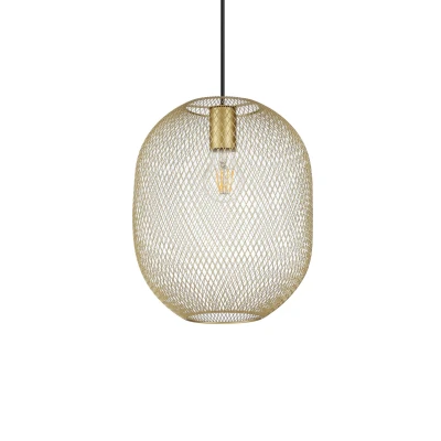 Image of Net Wire Frame 24cm Pendant Ceiling Light Gold