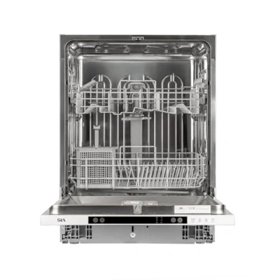 Image of SIA SBID604S 60cm Integrated Built in Dishwasher, 14 Place Settings, 4 Programmes, Delay Timer, Salt &amp; Rinse Aid indicators, 2 Year Manufacturers Guarantee