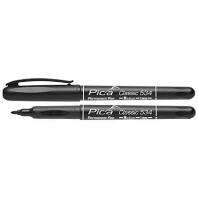 Image of PICA 534/46 Marcador Permanente Classic Bala Medio Negro