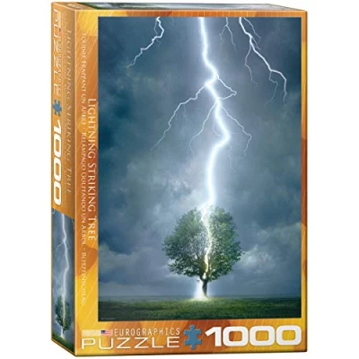 Image of Eurographics 6000 4570 Lighting Striking Tree Puzzle, Various, 48 x 68 cm